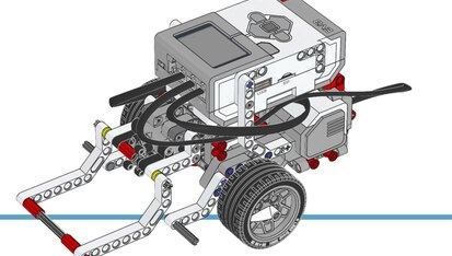 Figura Tutorial TUTORIAL - MOTORE MEDIO LEGO MINDSTORMS EV3